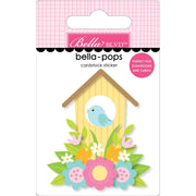 Bella Blvd - Just Because Bella-Pops 3D Stickers - Flower Garden