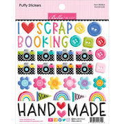 Bella Blvd - Let's Scrapbook Puffy Stickers - Handmade