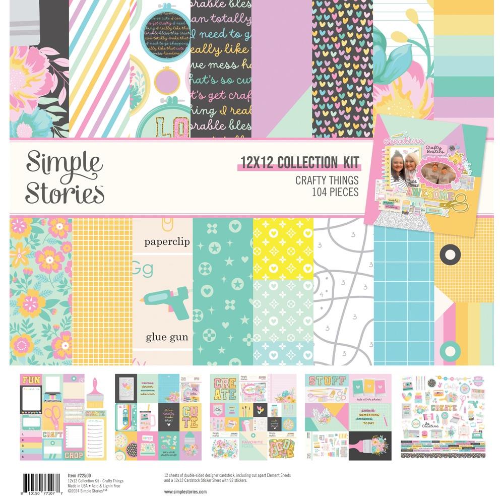 Simple Stories - Crafty Things - 12x12 Collection Kit