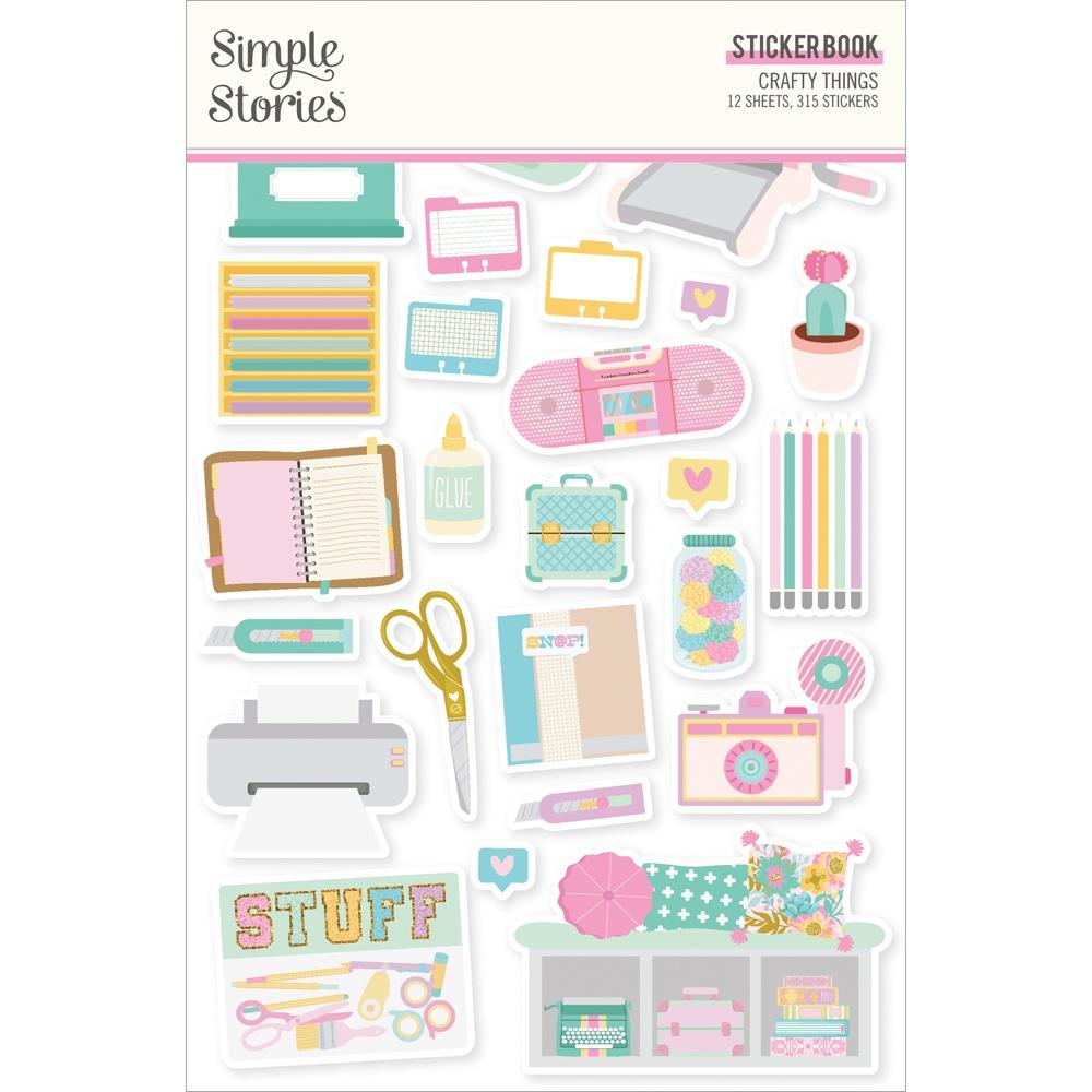 Simple Stories - Crafty Things - Sticker Book