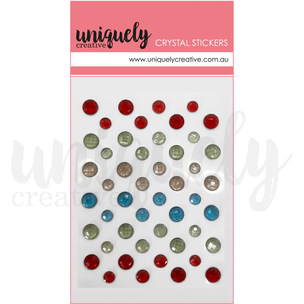 Uniquely Creative - Christmas Lustre Crystal Stickers