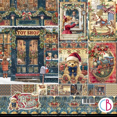Ciao Bella - Toy Shop 12x12 Paper Pack 12/Pkg