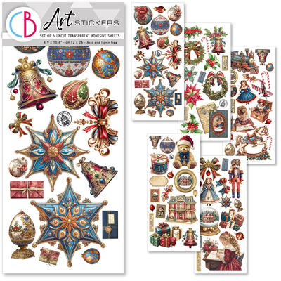 Ciao Bella - Toy Shop Art Stickers 5/Pkg
