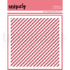 Uniquely Creative - Christmas Keepsakes Candy Stripe Stencil