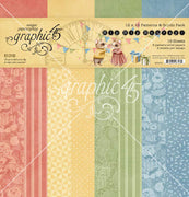 Graphic 45 - Hip Hip Hooray 12x12 Patterns & Solids Paper Pack