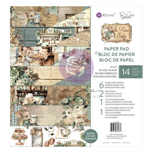 Prima - The Home Baker 12x12 Paper Pad