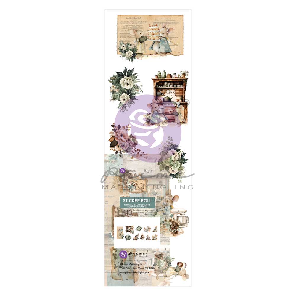 Prima - The Home Baker Sticker Roll