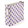 We R Paper Wrapped D-Ring Album 4"X4" - Neon Purple