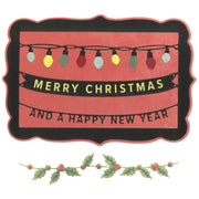 Sizzix Thinlits Die Set By 49 And Market 15/Pkg - Snap And Swap Merry Christmas