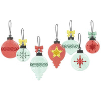 Sizzix Famelits Die & Stamp Set By 49 And Market 30/Pkg - Baubles