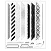 Sizzix Clear Stamp With Framlits Die By 49 & Market 15/Pk - Build-A-Frame