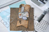 Sizzix Clear Stamp With Framlits Die By 49 & Market 10/Pk - Creative Combos