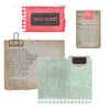 Sizzix Clear Stamp With Framlits Die By 49 & Market 10/Pk - Creative Combos