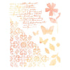 Sizzix A4 Stencil by 49 & Market - Petal Play