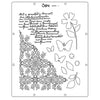 Sizzix A4 Stencil by 49 & Market - Petal Play