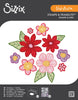 Sizzix Thinlits Stamps & Die Set By Vicki Boutin 51/Pkg - Floral Layers