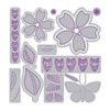 Sizzix Thinlits Die Set By Vicki Boutin 17/Pkg - Stitched Floral