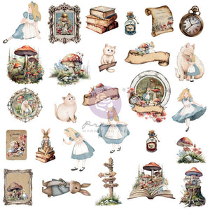 Prima - Return to Wonderland Ephemera 54/Pkg