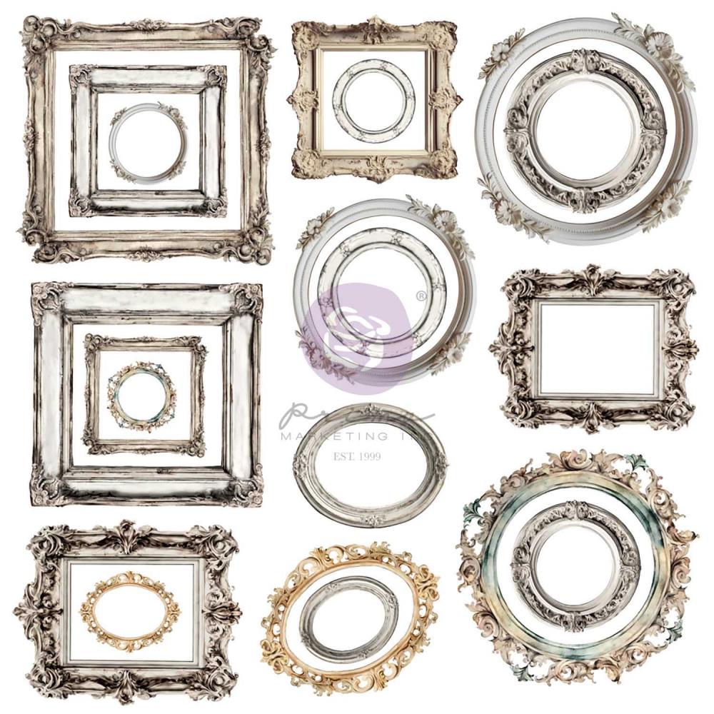 Prima - Return to Wonderland Ephemera Frames 40/Pkg