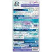 Prima - A Mermaid's Tale Chipboard Stickers 49/Pkg