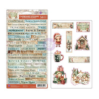 Prima - Twinkle & Treats Chipboard Stickers 58/Pkg