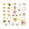 Prima - Among the Wildflowers Vellum Ephemera 76/Pkg