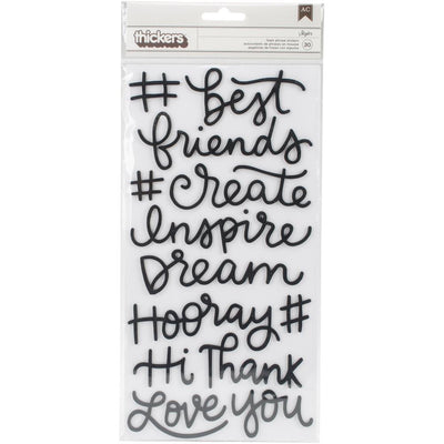 American Crafts - Girl Squad Thickers Stickers 5.5