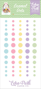 Echo Park - Easter Basket Enamel Dots 60/Pkg
