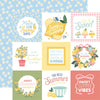 Carta Bella - Lemonade Paper - 4x4 Journaling Cards