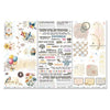 49 and Market - Glimmer and Glee Blendable Rub-On Transfer Set 6"X12"