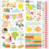 Simple Stories - Sweet Summertime Cardstock Stickers Icons