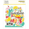 Simple Stories - Sweet Summertime Chipboard Pieces