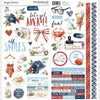 Simple Stories - Simple Vintage Sand & Sea Cardstock Stickers Icons