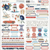 Simple Stories - Simple Vintage Sand & Sea Cardstock Stickers Basics
