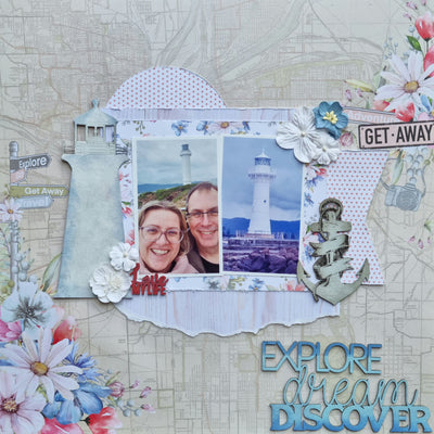 Explore Dream Discover Layout Kit
