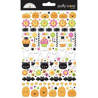 Doodlebug - Hey Pumpkin Doodle Puffy Icon Stickers