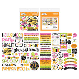 Doodlebug - Hey Pumpkin Chit Chat Die Cuts 85/Pkg