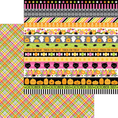 Doodlebug - Hey Pumpkin Paper - Plaid It's Halloween