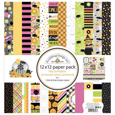 Doodlebug - Hey Pumpkin 12x12 Collection Paper Pack