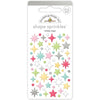 Doodlebug - Tinsel Time Sprinkles Adhesive Enamel Shapes - Holiday Magic