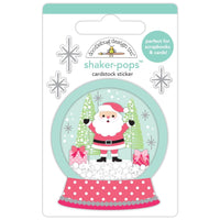 Doodlebug - Tinsel Time Shaker-Pops 3D Sticker - Merry Little Christmas