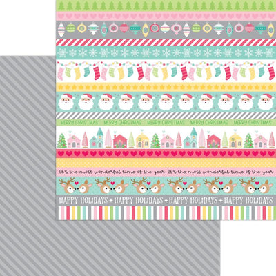 Doodlebug - Tinsel Time Paper - Tinsel Garland