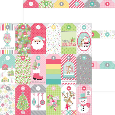 Doodlebug - Tinsel Time Paper - Gift Giving