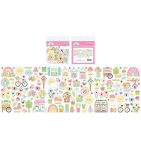 Doodlebug - Butterfly Kisses Ephemera Odds & Ends 134/Pkg