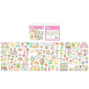 Doodlebug - Butterfly Kisses Ephemera Odds & Ends 134/Pkg
