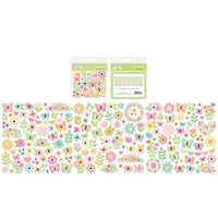 Doodlebug - Butterfly Kisses Ephemera Bits & Pieces 162/Pkg