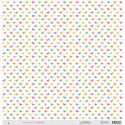 Doodlebug - Butterfly Kisses 12x12  Printed Acetate Paper