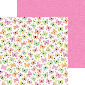 Doodlebug - Butterfly Kisses Paper - Butterfly Kisses
