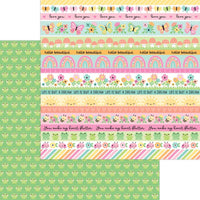 Doodlebug - Butterfly Kisses Paper - Happy Hoppers