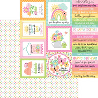 Doodlebug - Butterfly Kisses Paper - Color-Fetti